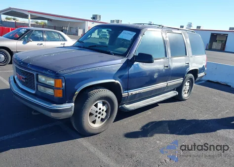 1997 GMC Yukon Sle z USA, uszkodzony, nr VIN 1GKEK13R0VJ741156